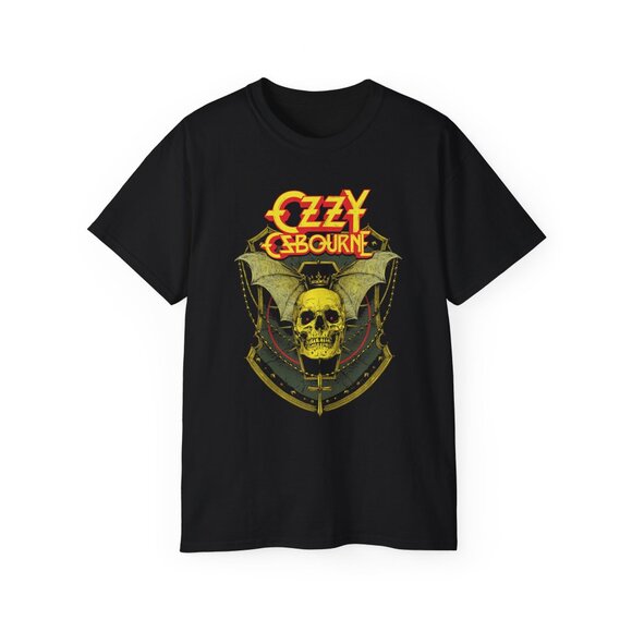 Ozzy Osbourne - Prince of Darkness - Crowned Skull - T-Shirt - Picture 1 of 4